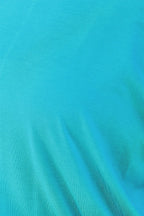 Close-up of turquoise fabric texture