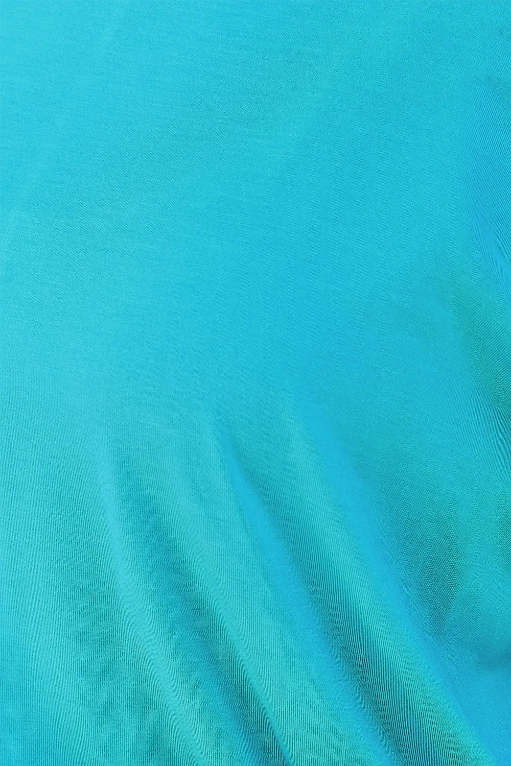 Close-up of turquoise fabric texture